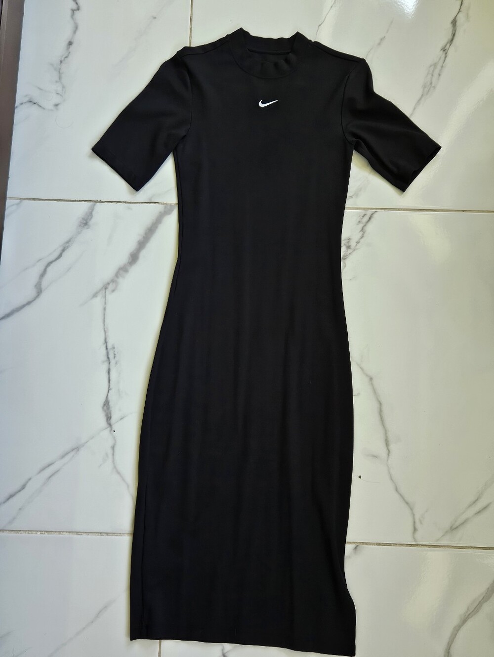 black Nike sportwear dress